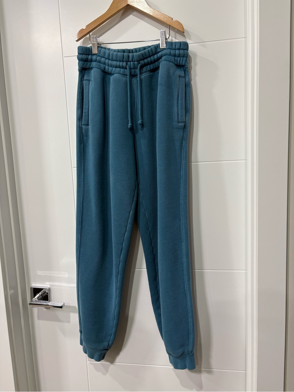 TNA Teal Blue Fleece Joggers